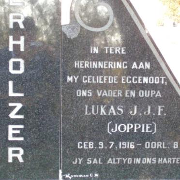 OBERHOLZER Lukas J.J.F 1916-1975