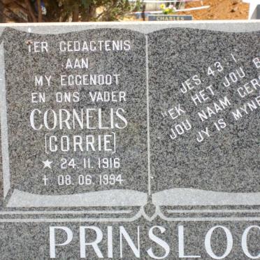 PRINSLOO Cornelis 1916-1994