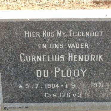 PLOOY Cornelius Hendrik, du 1904-1971