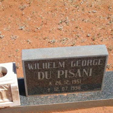 PISANI Wilhelm George, du 1951-1996