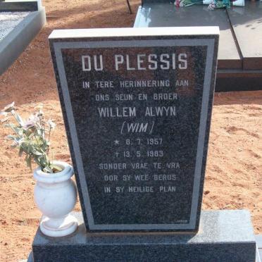 PLESSIS Willem Alwyn, du 1957-1983