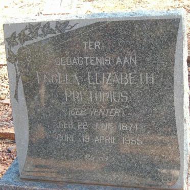 PRETORIUS Engela Elizabeth nee VENTER 1874-1955