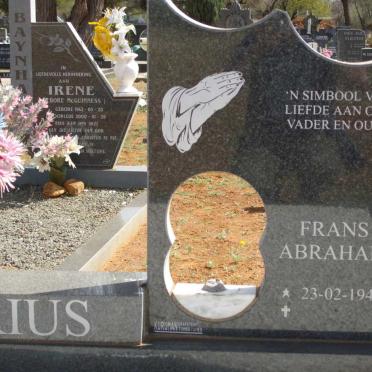 PRETORIUS Frans Abraham 1944- &amp; Maré Amelia 1950-2002 