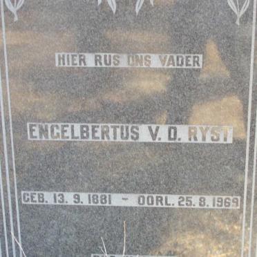 RYST Engelbertus, v.d. 1881-1969