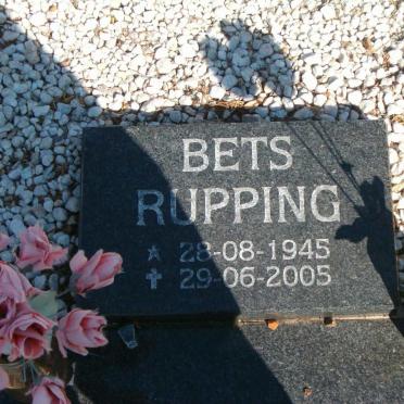 RUPPING Bets 1945-2005