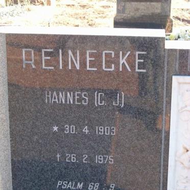 REINECKE C.J 1903-1975 &amp; E.E. PRETORIUS 1904-1979