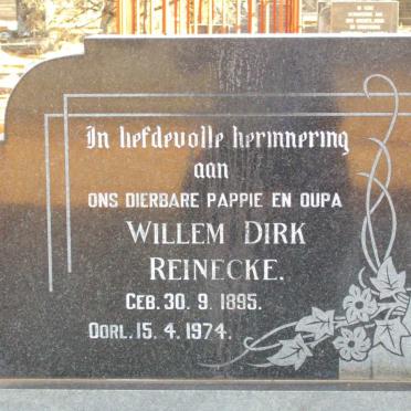 REINECKE Willem Dirk 1895-1974 &amp; Helena Maria KRUGER 1896-1954