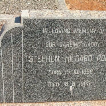 ROUX Stephen Hilgard 1888-1965