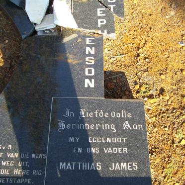 STEPHENSON Matthias James 1931-1975