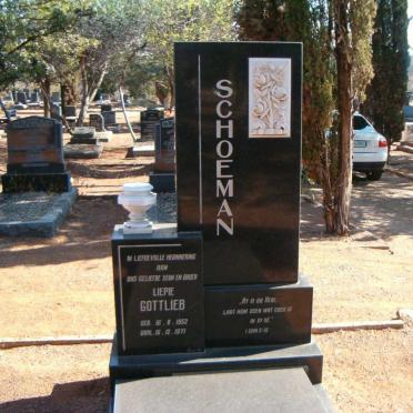 SCHOEMAN Gottlieb 1952-1971