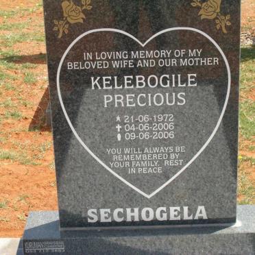 SECHOGELA Kelebogile Precious 1972-2006