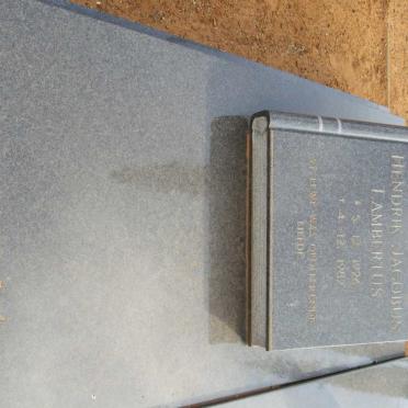 STORM Hendrik Jacobus Lambertus 1926-1982