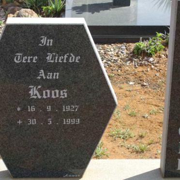 SWANEPOEL Koos 1927-1999