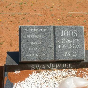 SWANEPOEL Joos 1939-2000