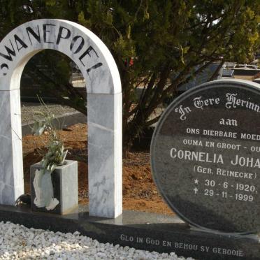 SWANEPOEL Pieter Andries 1913-1991 &amp; Cornelia Johanna REINECKE 1920-1999