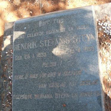 STEYN Hendrik Stefanis 1899-1950