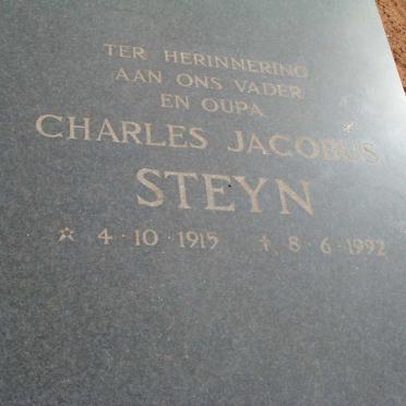 STEYN Charles Jacobus 1915-1992