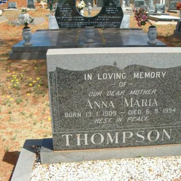 THOMPSON Anna Maria 1909-1994