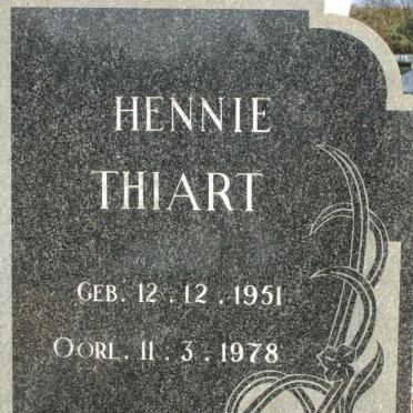 THIART Hennie 1951-1978