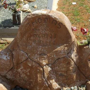 THOMAS Kallie 1939-2004