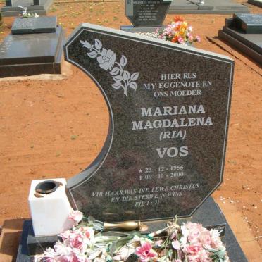 VOS Mariana Magdalena 1955-2000