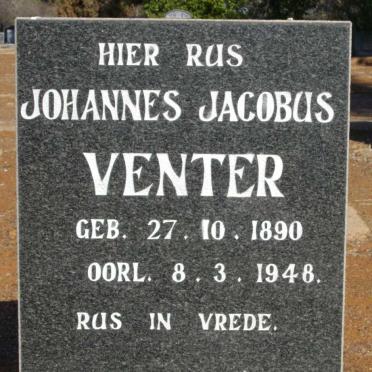 VENTER Johannes Jacobus 1890-1948