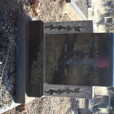 VENTER Johan Louis 1894-1963