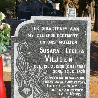 VILJOEN Susara Cecilia nee CILLIERS 1936-1975