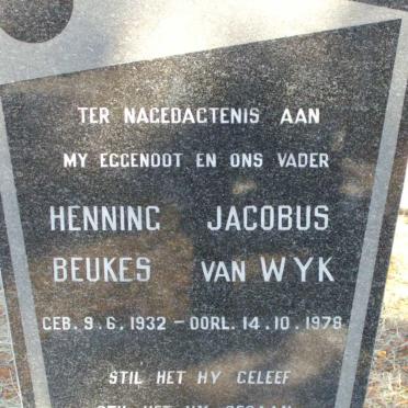 WYK Henning Jacobus Beukes, van 1932-1978