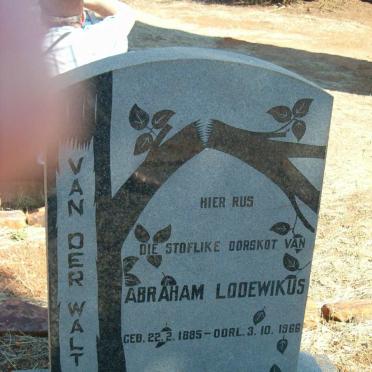 WALT  Abraham Lodewikus, van der 1885-1966