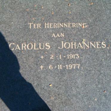 WALT Carolus Johannes, van der 1913-1977