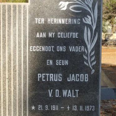 WALT van der Vanne