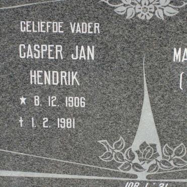WALT Casper Jan Hendrik, van der 1906-1981 &amp; Magrietha Johanna PRETORIUS 1909-1987