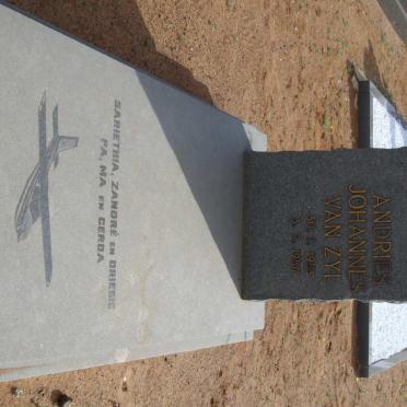 ZYL Andries Johannes, van 1953-1984 