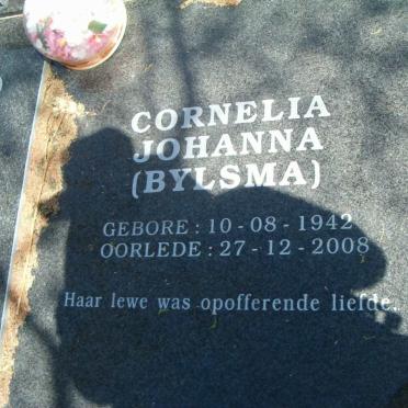? Cornelia Johanna nee BYLSMA 1942-2008