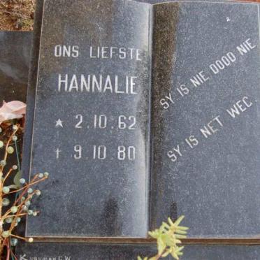 ? Hannalie 1962-1980