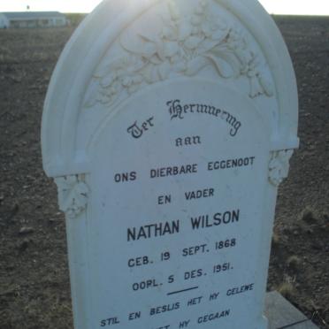 WILSON Nathan 1868-1951