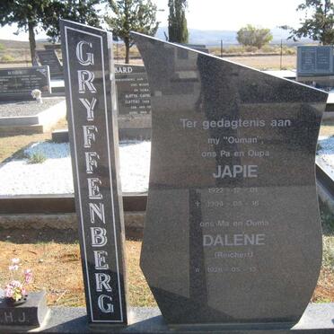 GRYFFENBERG J.H.J. 1922-1994 &amp; M.M.J. REICHERT 1928-