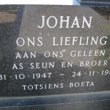 KOTZE Johan 1947-1982