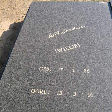 LOUBSER W.A. 1926-1991