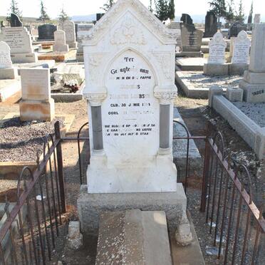 LOUBSER Jacobus Martin 1894-1934