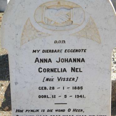 NEL Anna Johanna Cornelia nee VISSER 1885-1941