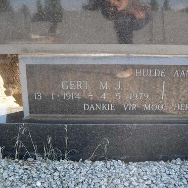 WYK Gert M.J., van 1914-1979