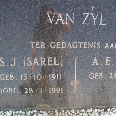 ZYL S.J., van 1911-1991 &amp; A.E. 1919-