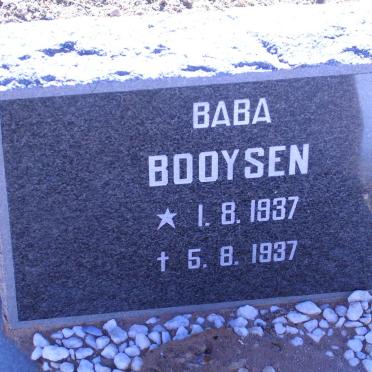 BOOYSEN baby 1937-1937