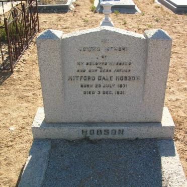 HOBSON Kitford Dale 1871-1931