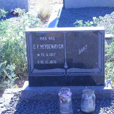 HEYDENRYCH C.F. 1917-1970