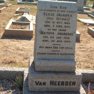 HEERDEN Elsje Johanna, van nee SNYMAN 1850-1943