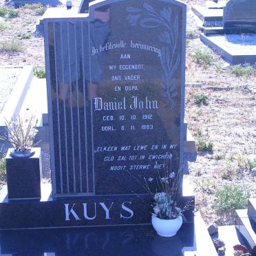 KUYS Daniel John 1912-1983