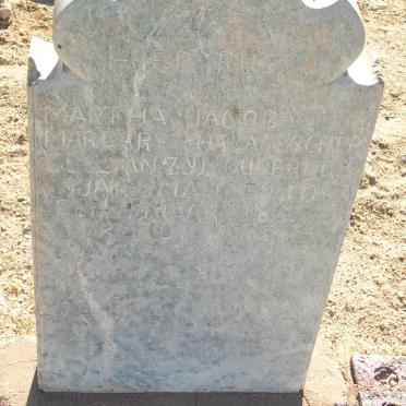 LAUBSCHER Martha Jacoba Margaretha geb. VAN ZYL 1861-1932